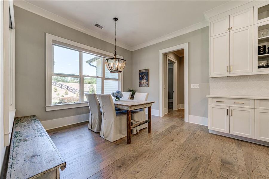 Furnished interior view inside a new home in , Canton (Image 17). Furnished interior view inside a new home in , Canton (Image 17).