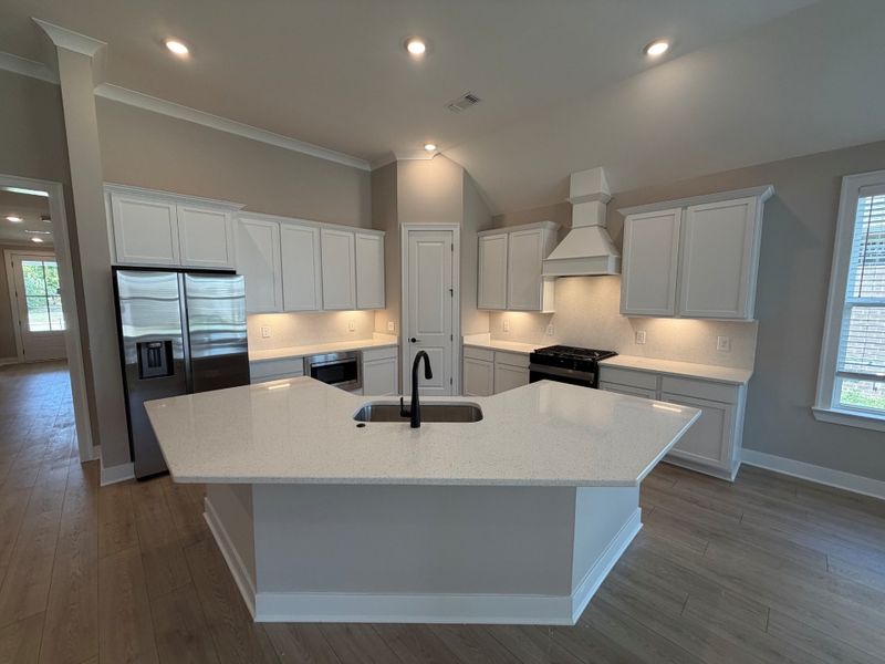 Furnished interior view inside a new home in Bluebird Hollow at Autumn Ridge, Spring Hill (Image 4).
