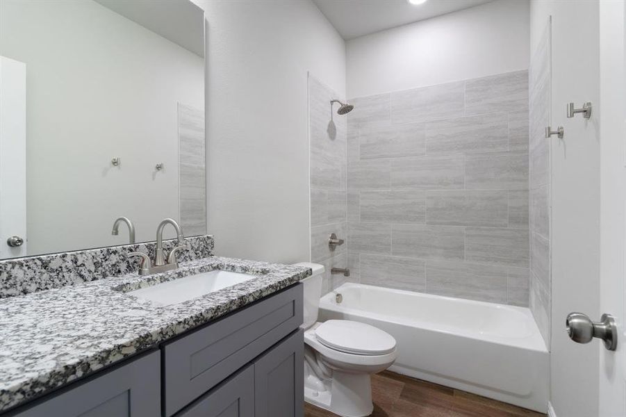 Furnished interior view inside a new home in , Fort Worth (Image 6).