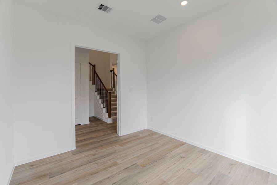 Spacious, unfurnished interior of a new home in The Highlands, Porter Heights (Image 18). Spacious, unfurnished interior of a new home in The Highlands, Porter Heights (Image 18).