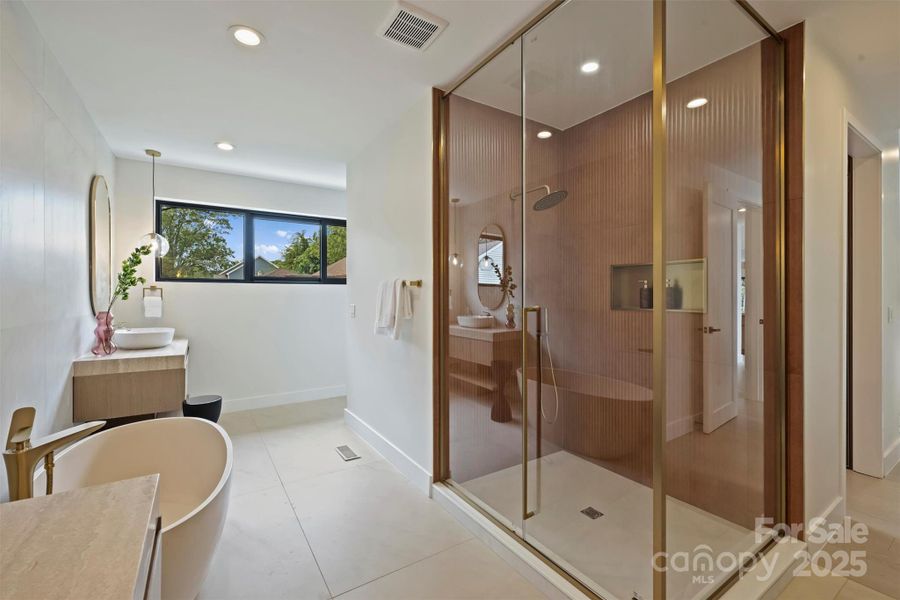 Furnished interior view inside a new home in , Charlotte (Image 17).