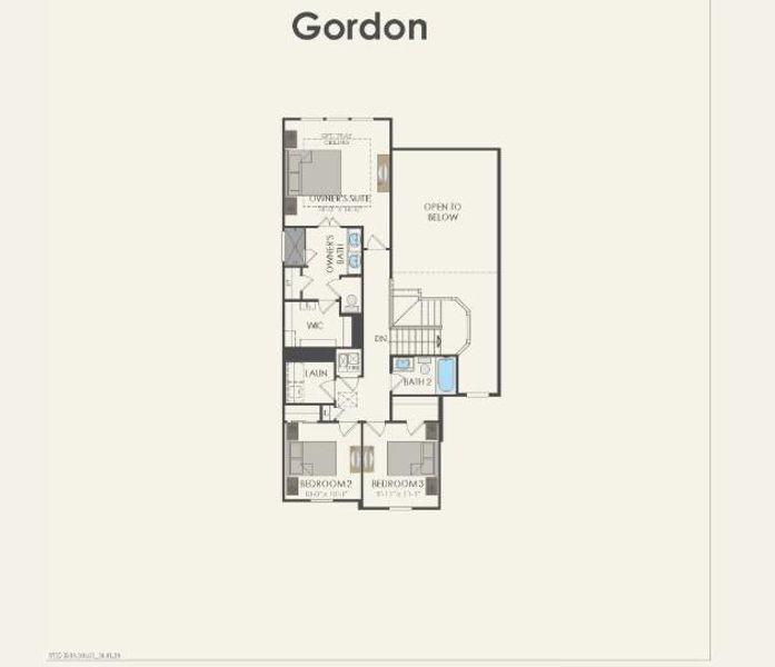 Pulte Homes, Gordon floor plan