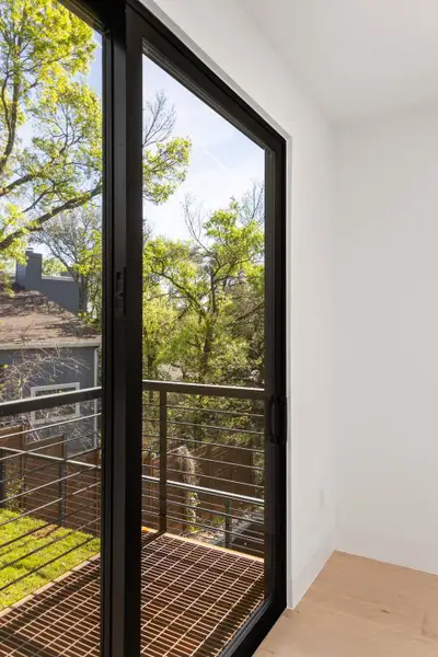 Detailed view of wood finished floors