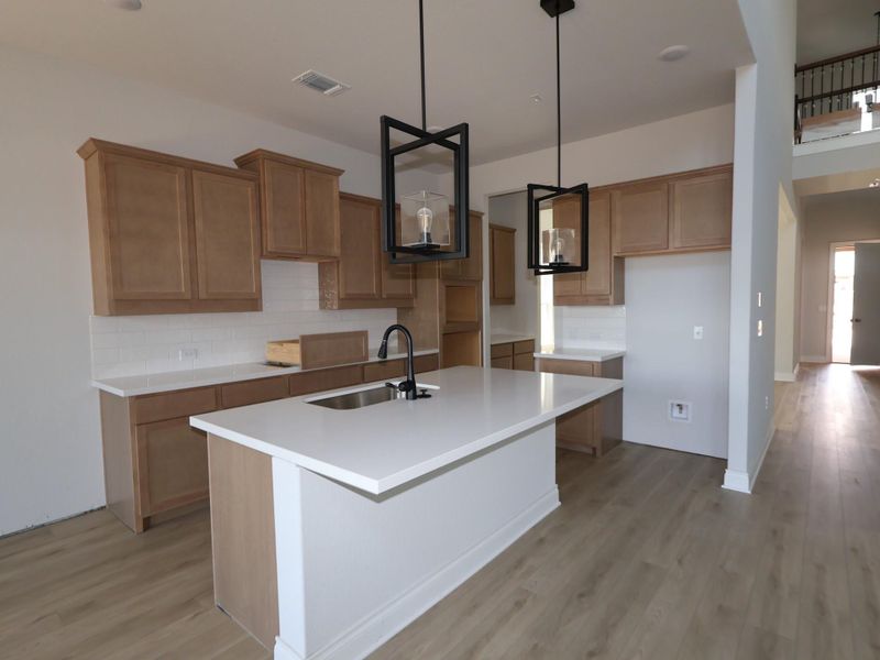 Furnished interior view inside a new home in Edgewood, Leander (Image 6). Furnished interior view inside a new home in Edgewood, Leander (Image 6).
