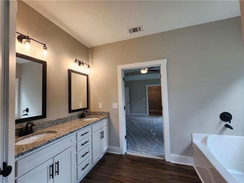 Furnished interior view inside a new home in Benson Estates, Dallas (Image 5). Furnished interior view inside a new home in Benson Estates, Dallas (Image 5).