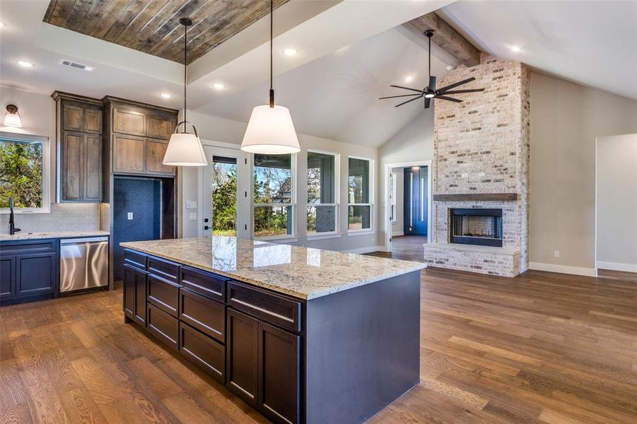 Furnished interior view inside a new home in , Weatherford (Image 14).