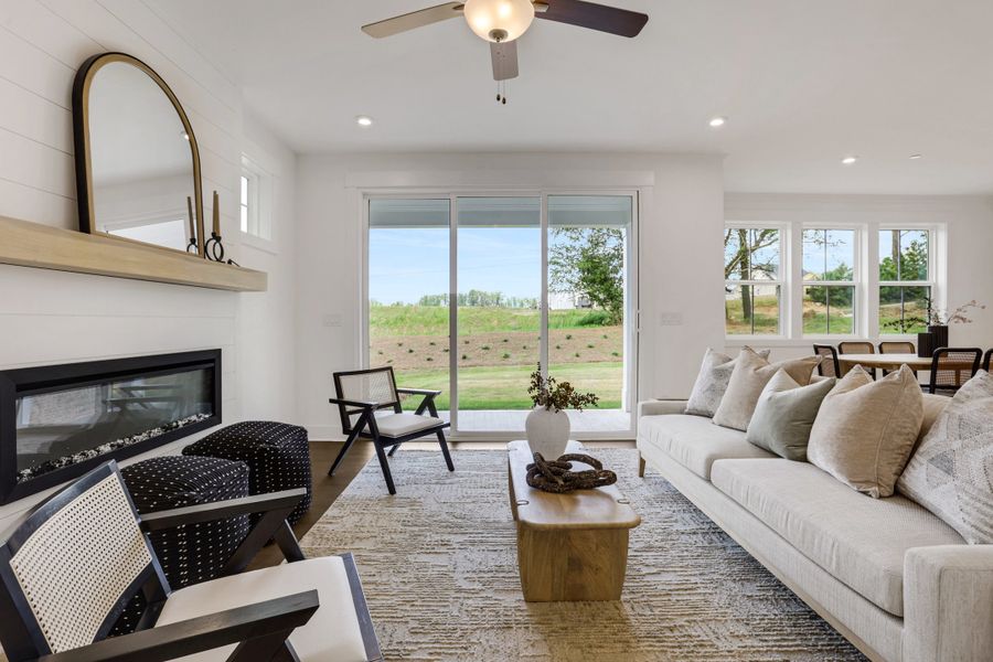 Representative furnished interior of a home built from the Keystone by Beazer Homes in Poppy at GreenHouse, Marietta (Image 6).
