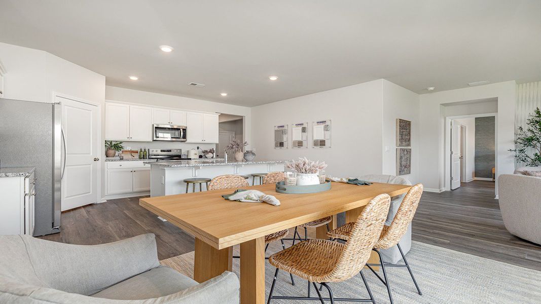 Furnished interior view inside a new home in Auberon Woods, Conway (Image 7).