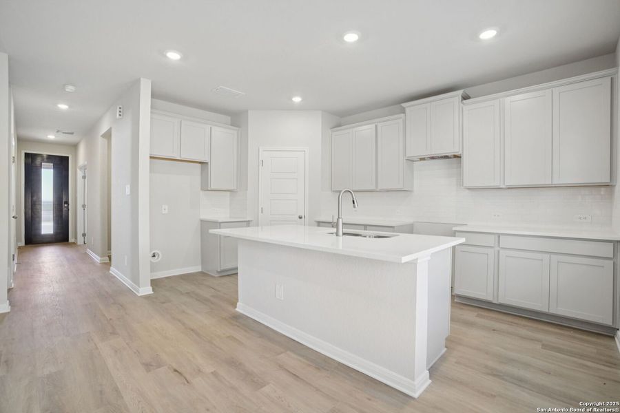 Furnished interior view inside a new home in Royal Crest, San Antonio (Image 11).