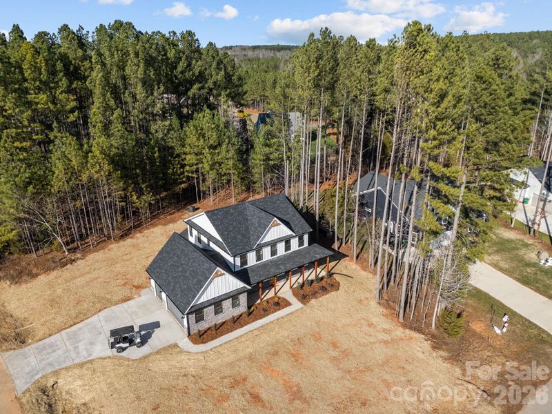 Front exterior of a new home in , Salisbury, NC, highlighting curb appeal (Image 26).
