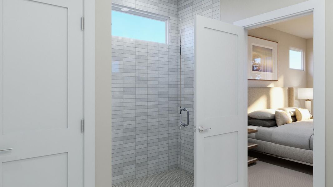 Primary Bath | Nancie | Sage Collection – Freedom at Anthem in Kyle, TX by Landsea Homes