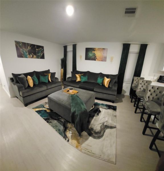 Furnished interior view inside a new home in Tavola, New Caney (Image 5).