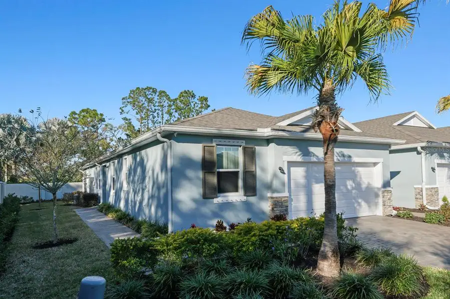 Exterior details and patio area of a home in , Sun City Center (Image 2). Exterior details and patio area of a home in , Sun City Center (Image 2).