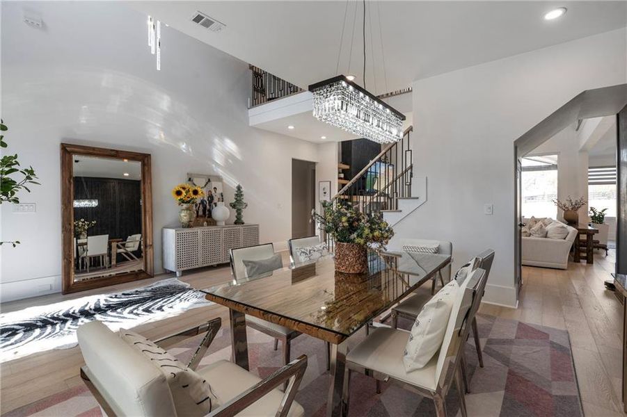 Furnished interior view inside a new home in , Lawrenceville (Image 6).