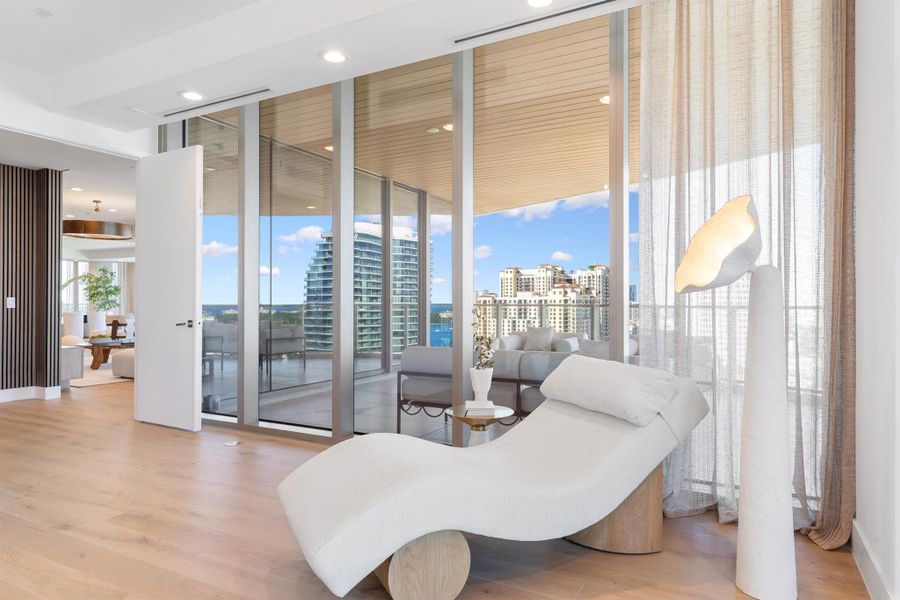 Furnished interior view inside a new home in , West Palm Beach (Image 10).
