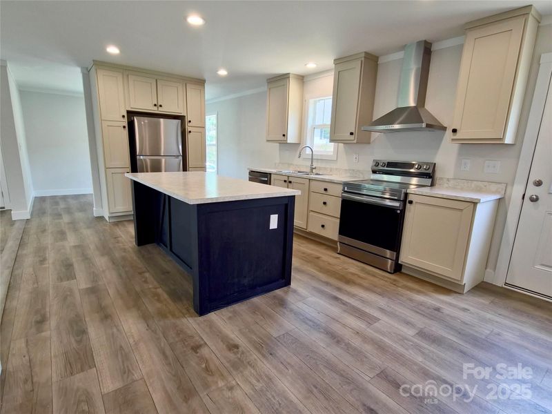 Kitchen w/ Dining Room beyond