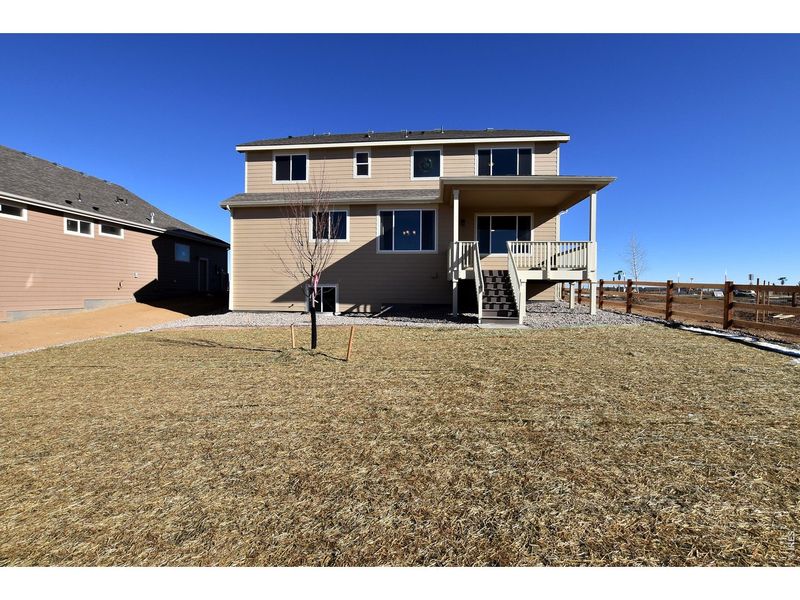 Exterior details and patio area of a home in Union Colony West, Greeley (Image 27).