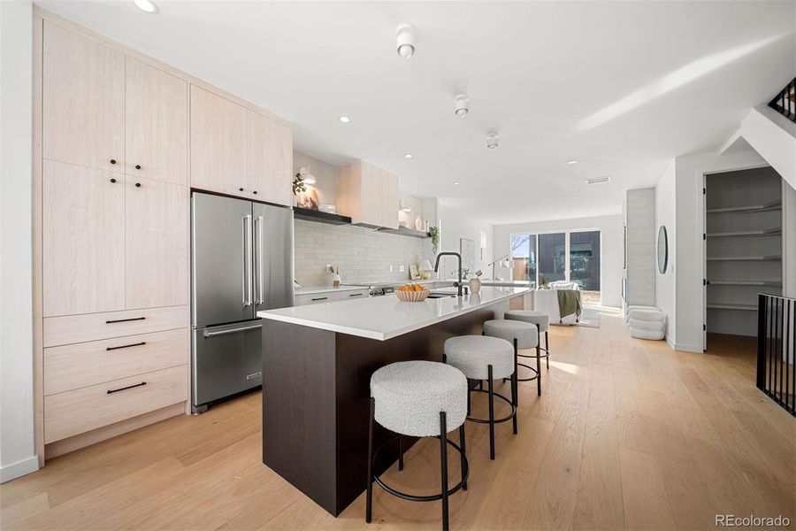 Furnished interior view inside a new home in , Denver (Image 9).