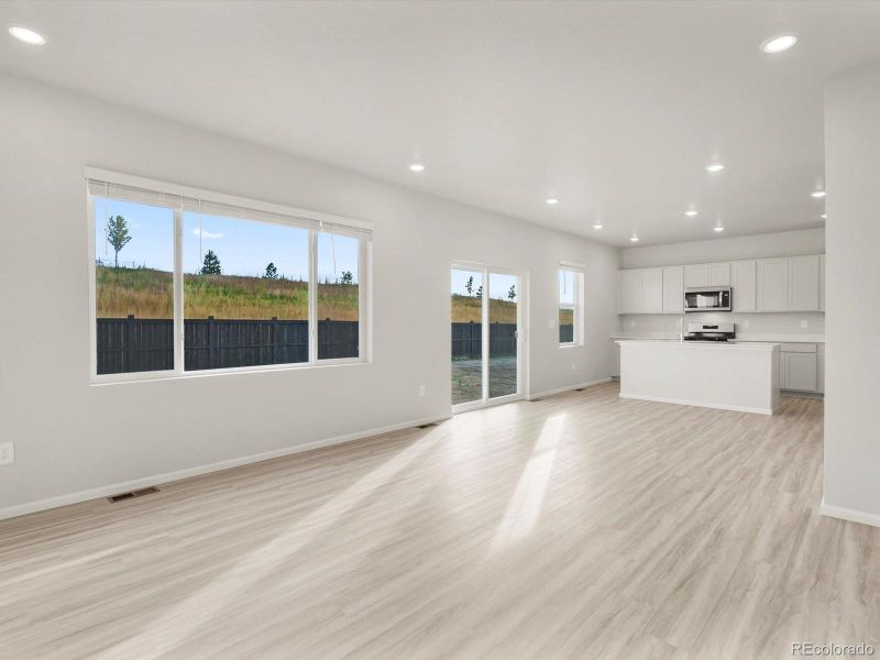 Spacious, unfurnished interior of a new home in Westgate, Greeley (Image 35). Spacious, unfurnished interior of a new home in Westgate, Greeley (Image 35).