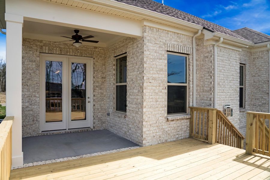 Representative exterior details of a home built from the Brighton by Celebration Homes in Aden Woods Of Castleberry Farms, Fairview (Image 3). Representative exterior details of a home built from the Brighton by Celebration Homes in Aden Woods Of Castleberry Farms, Fairview (Image 3).