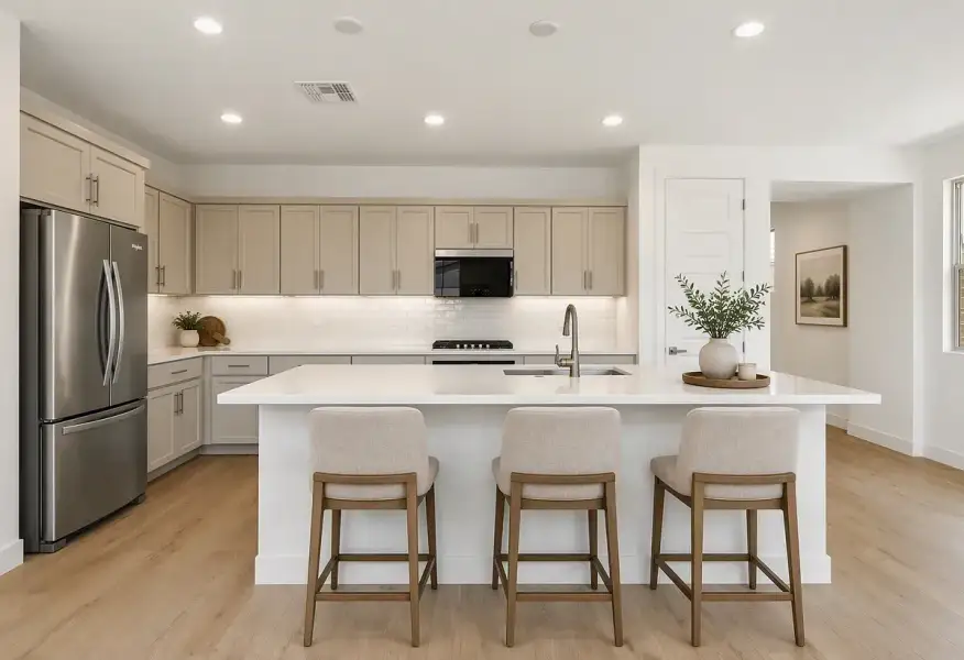 Kitchen Virtually Staged - 6 of 13