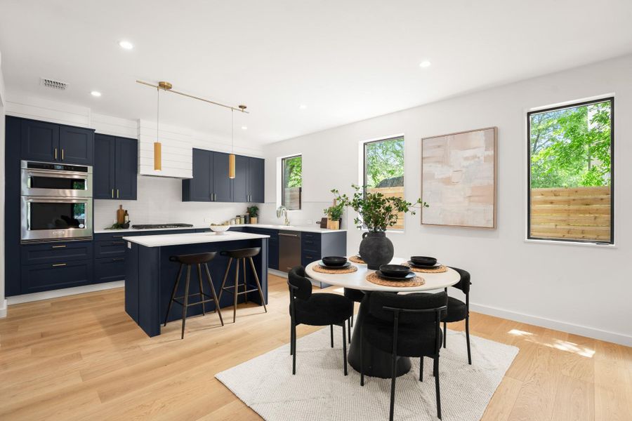 Furnished interior view inside a new home in , Austin (Image 7).
