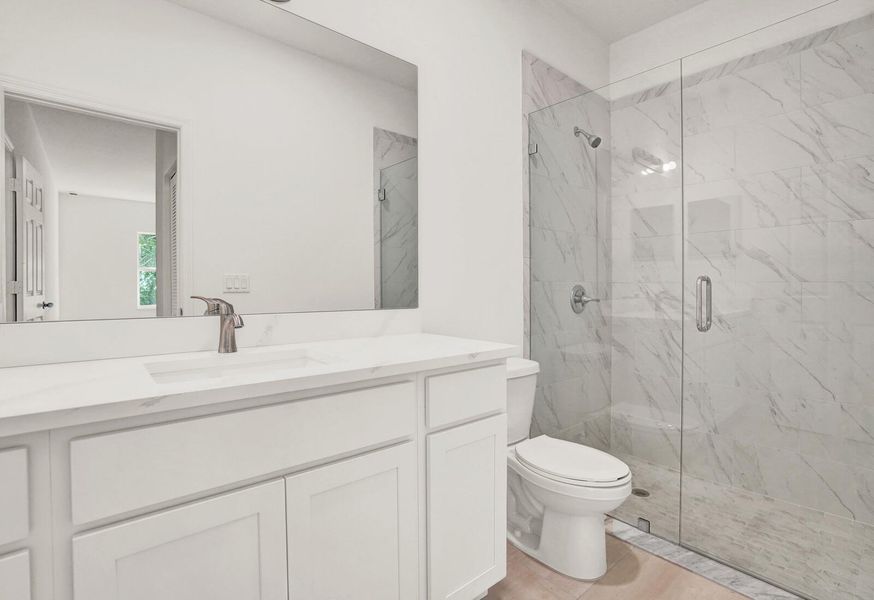 Furnished interior view inside a new home in , Lantana (Image 3).