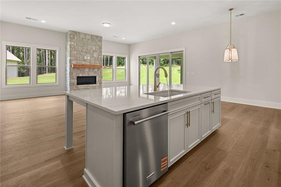Furnished interior view inside a new home in Soleil Belmont Park, Canton (Image 15). Furnished interior view inside a new home in Soleil Belmont Park, Canton (Image 15).