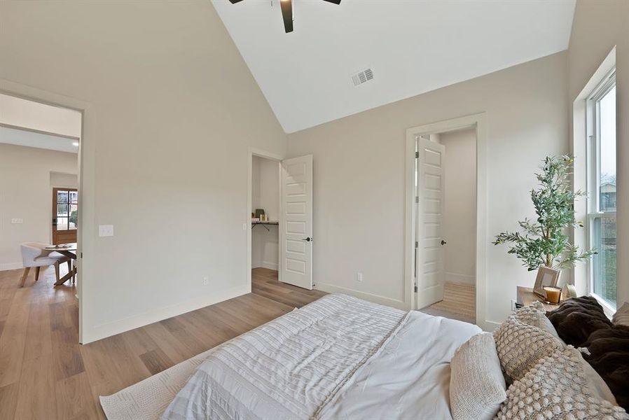 Furnished interior view inside a new home in , Princeton (Image 7).