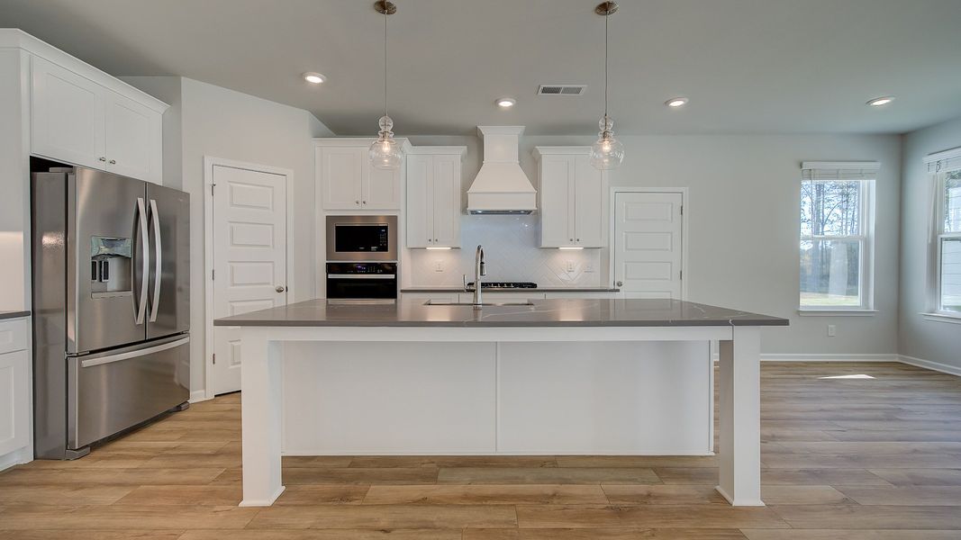 Furnished interior view inside a new home in Riverbend Overlook, Fayetteville (Image 8).