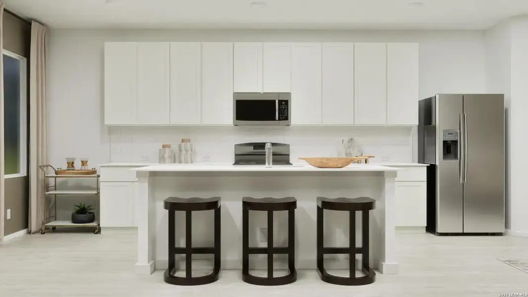 Furnished interior view inside a new home in Stone Garden, Elmendorf (Image 29).
