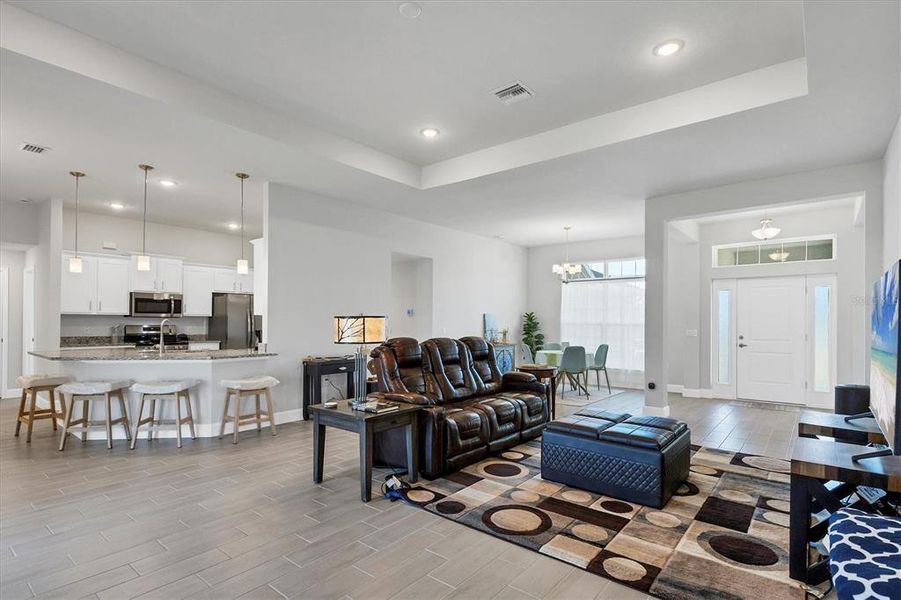 Furnished interior view inside a new home in , Port Charlotte (Image 17). Furnished interior view inside a new home in , Port Charlotte (Image 17).
