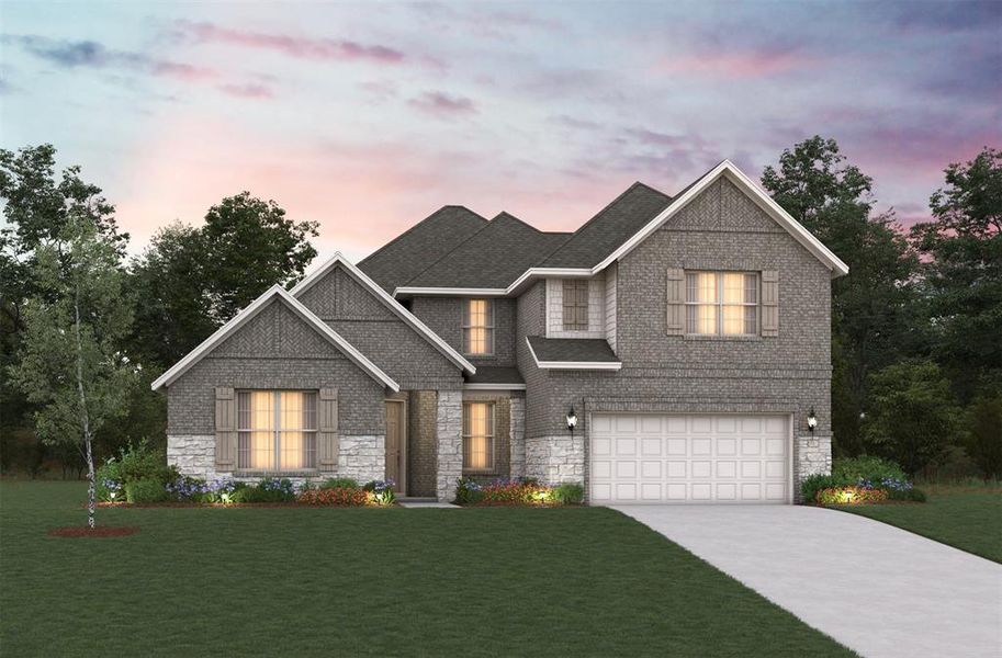 Beazer Homes Kerrville Floorplan