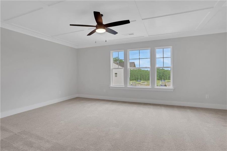 Spacious, unfurnished interior of a new home in Villas at Dawsonville, Dawsonville (Image 28). Spacious, unfurnished interior of a new home in Villas at Dawsonville, Dawsonville (Image 28).
