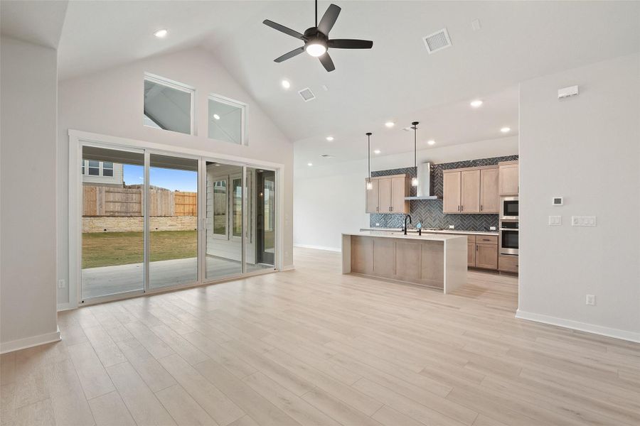 Spacious, unfurnished interior of a new home in Lariat, Liberty Hill (Image 20). Spacious, unfurnished interior of a new home in Lariat, Liberty Hill (Image 20).