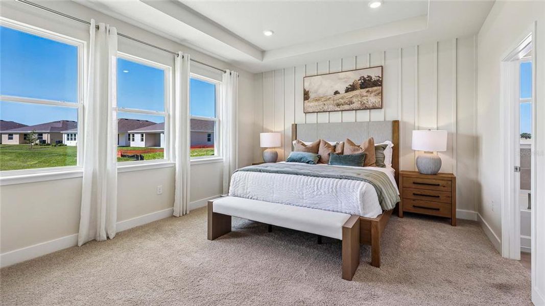 Furnished interior view inside a new home in Buchanan Trails, Newberry (Image 11).