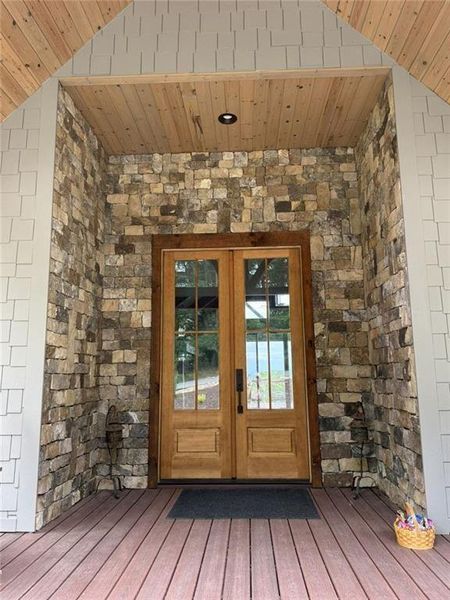 Exterior details and patio area of a home in , Cleveland (Image 31). Exterior details and patio area of a home in , Cleveland (Image 31).