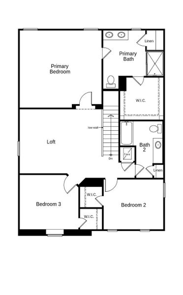 2D floor plan layout of this home in Heron Glen, Palmetto, FL (Image 3). 2D floor plan layout of this home in Heron Glen, Palmetto, FL (Image 3).