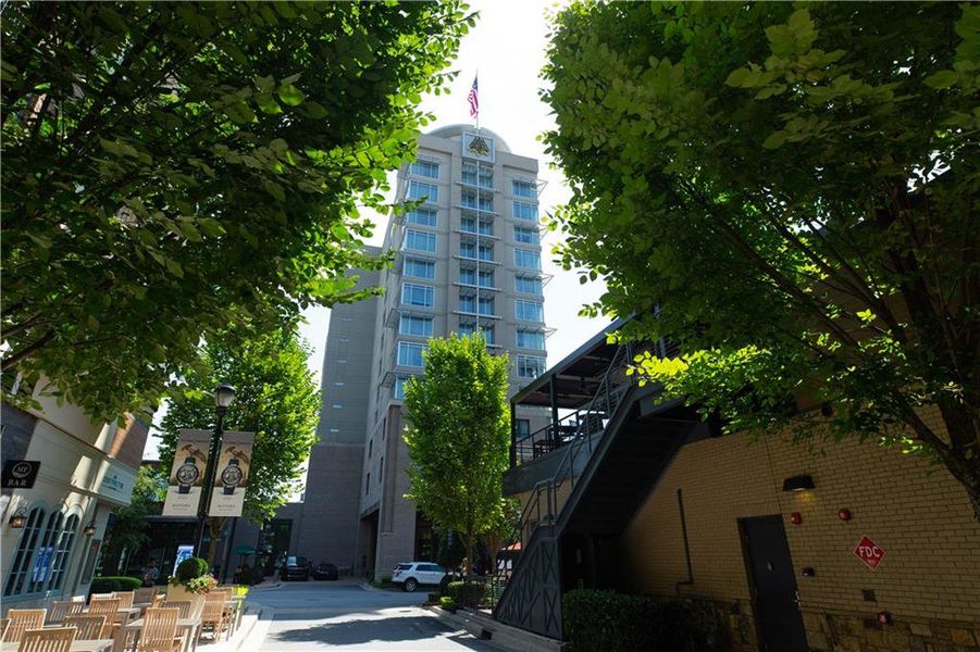 Front exterior of a new home in Byers Park, Alpharetta, GA, highlighting curb appeal (Image 32).