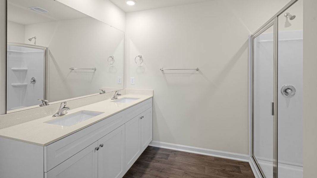 Furnished interior view inside a new home in Waverly Place, Linwood (Image 8).