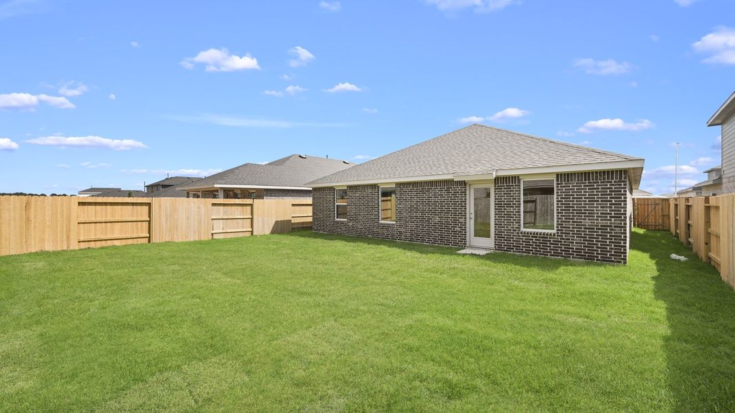 Exterior details and patio area of a home in Cypress Green, Hockley (Image 2). Exterior details and patio area of a home in Cypress Green, Hockley (Image 2).
