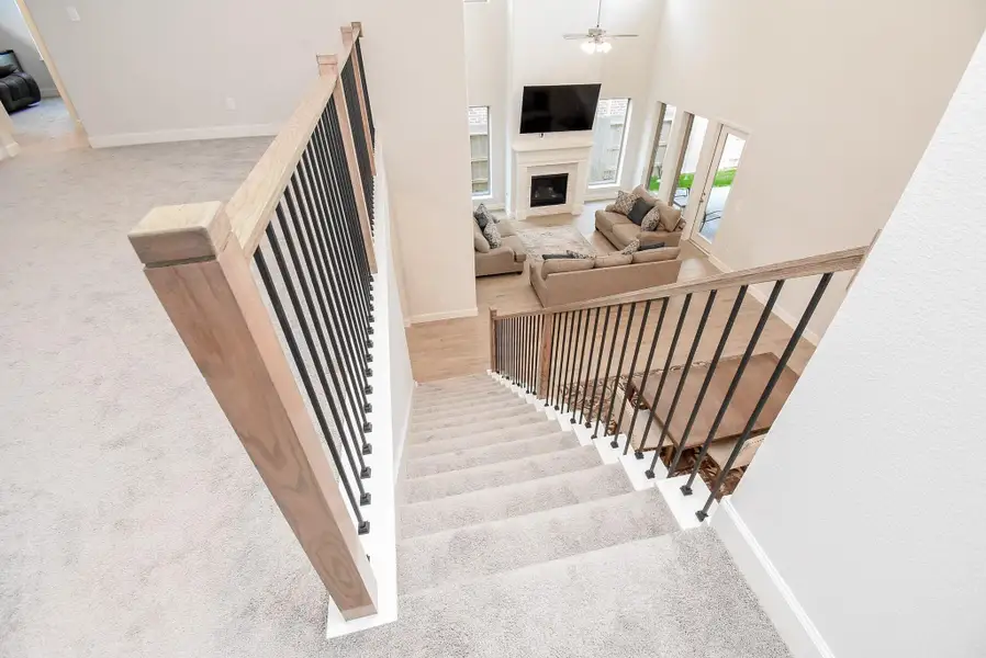 Furnished interior view inside a new home in Marvida, Cypress (Image 7).