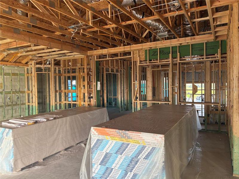 In-progress construction of a new home in Pasadena Ridge, Dade City, FL (Image 3). In-progress construction of a new home in Pasadena Ridge, Dade City, FL (Image 3).