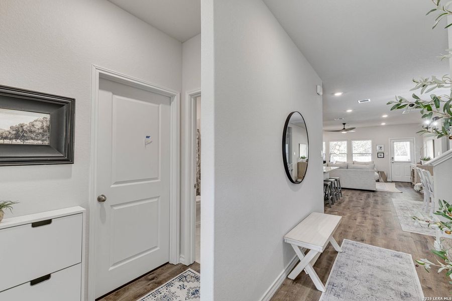 Furnished interior view inside a new home in Brookstone Creek, San Antonio (Image 21).