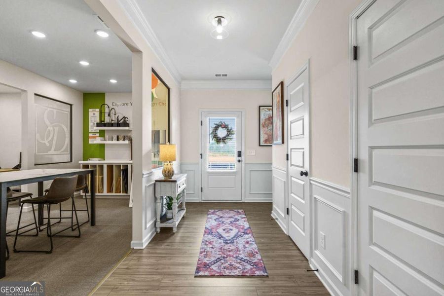 Furnished interior view inside a new home in Trellis Park, Hampton (Image 7).