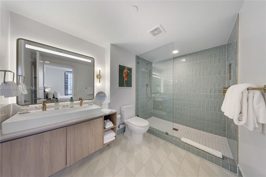 Furnished interior view inside a new home in , Miami (Image 10). Furnished interior view inside a new home in , Miami (Image 10).