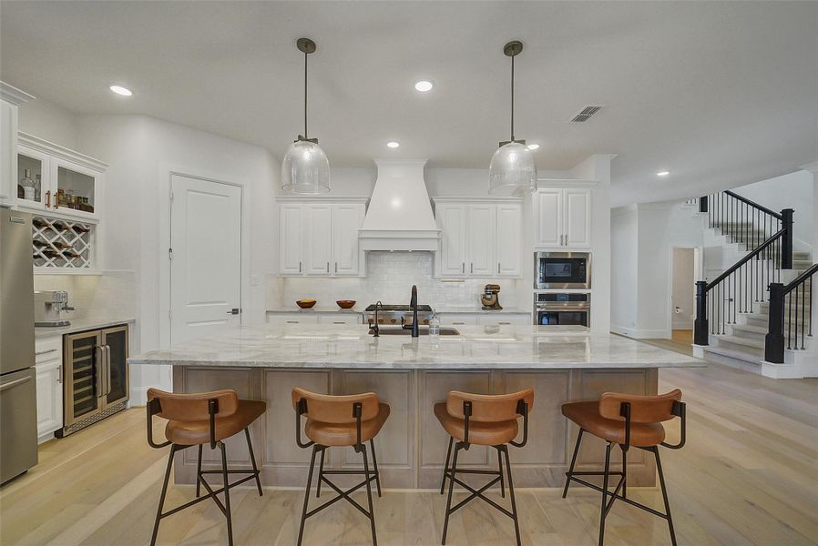 Furnished interior view inside a new home in , Cypress (Image 15).