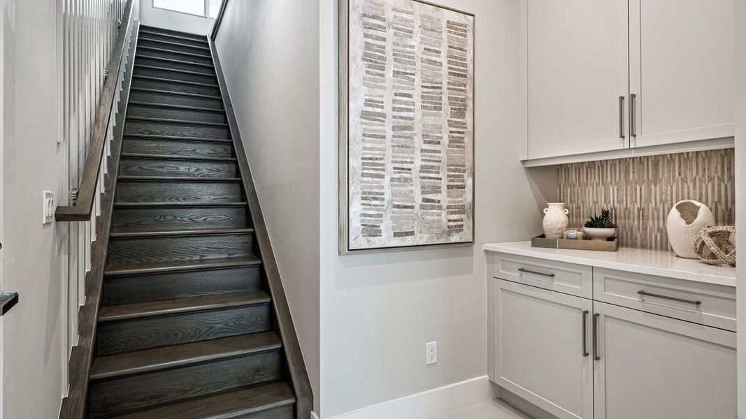 Representative furnished interior of a home built from the Paige by Kolter Homes in L'Ambiance at Avenir, Palm Beach Gardens (Image 47).
