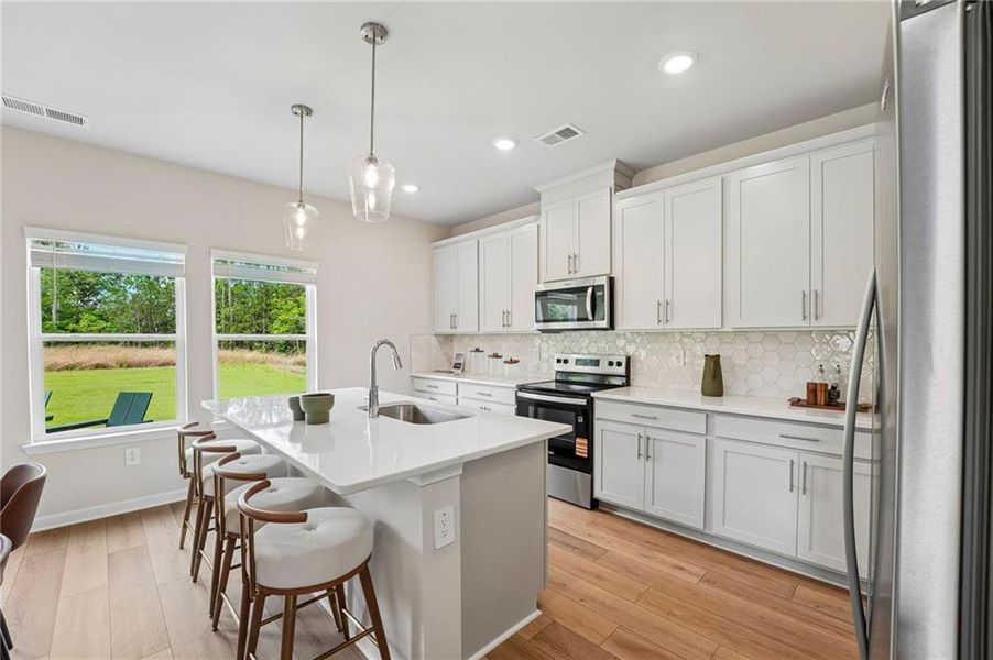 Furnished interior view inside a new home in Manning Mill, Adairsville (Image 34).