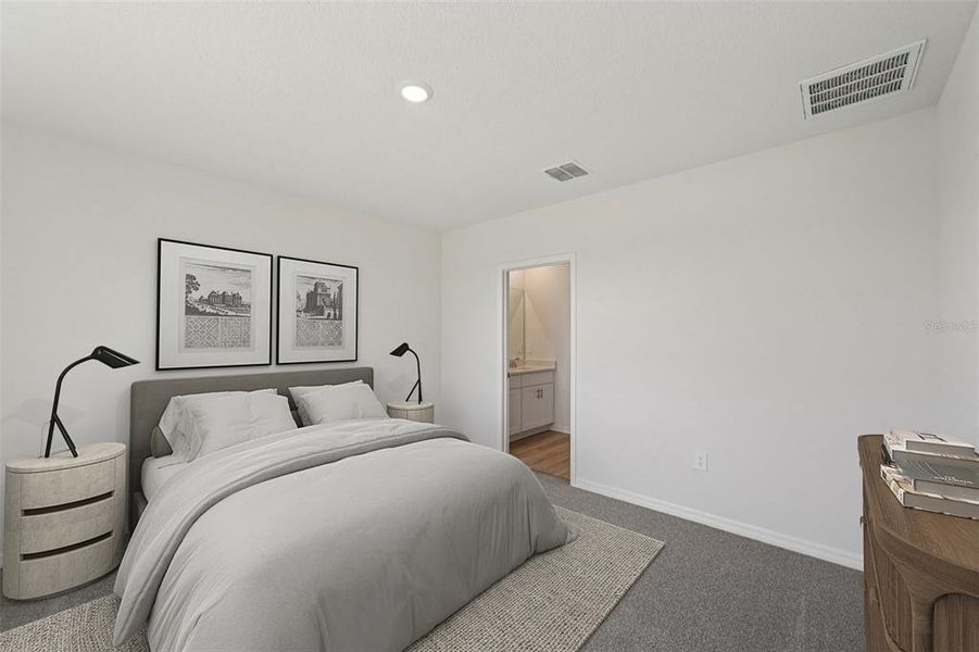 Furnished interior view inside a new home in Magnolia Bay - Premier Series, Nokomis (Image 11).